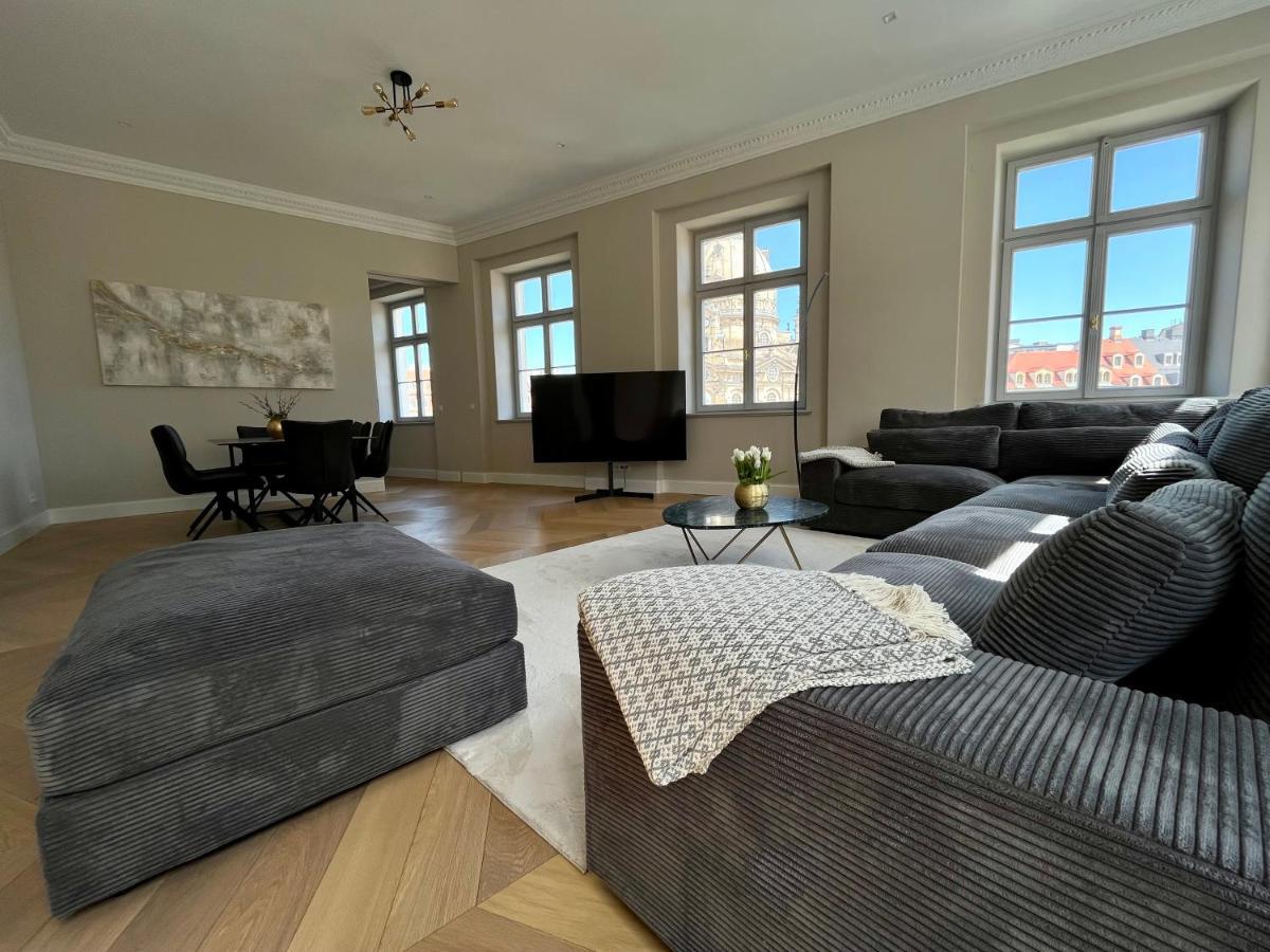 Luxury Home / 3-Raum-Suite An Der Frauenkirche / 6 Drážďany Exteriér fotografie